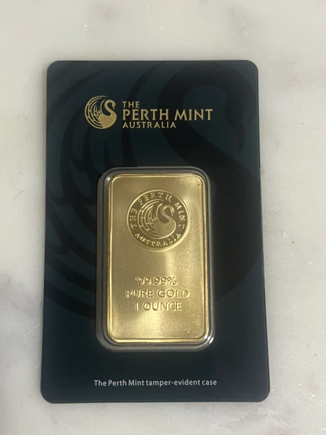 The Perth Mint 1 oz 99.99% Pure Gold Bar