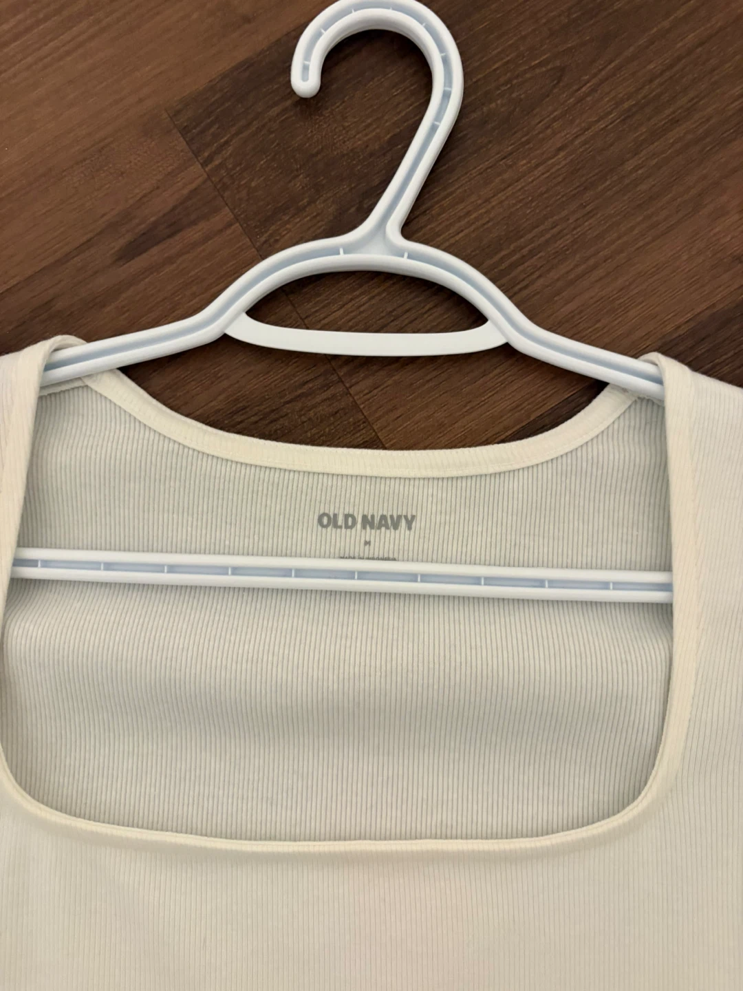 Old Navy White Square Neck Top - photo 2