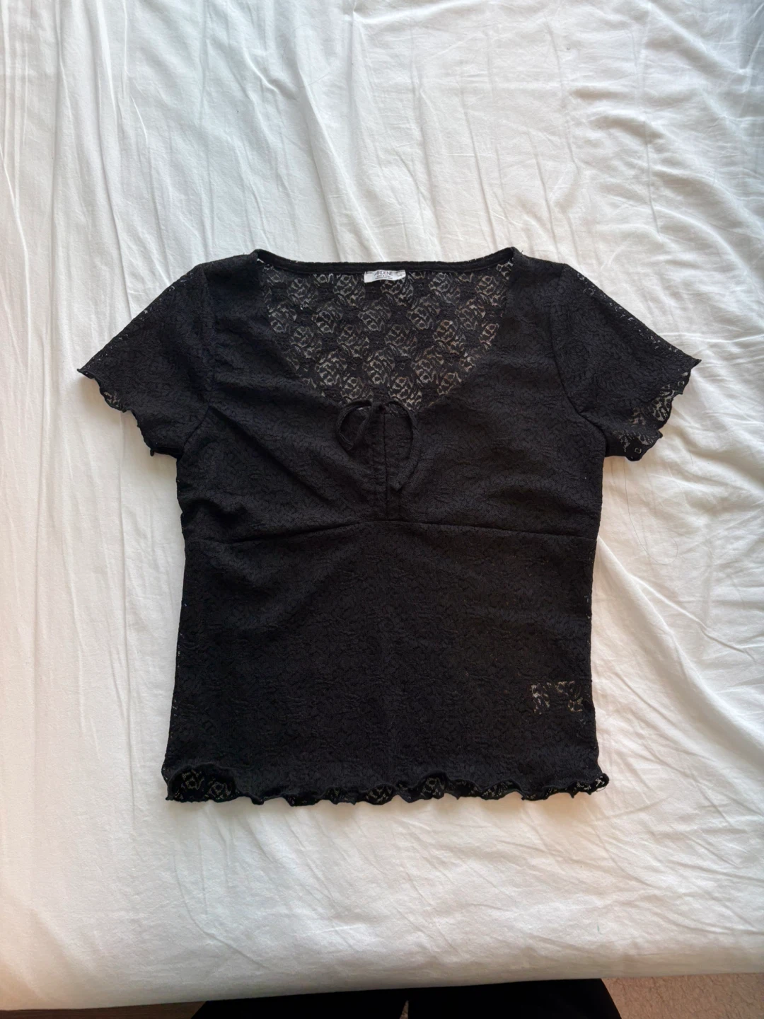 Ardene Black Lace Top