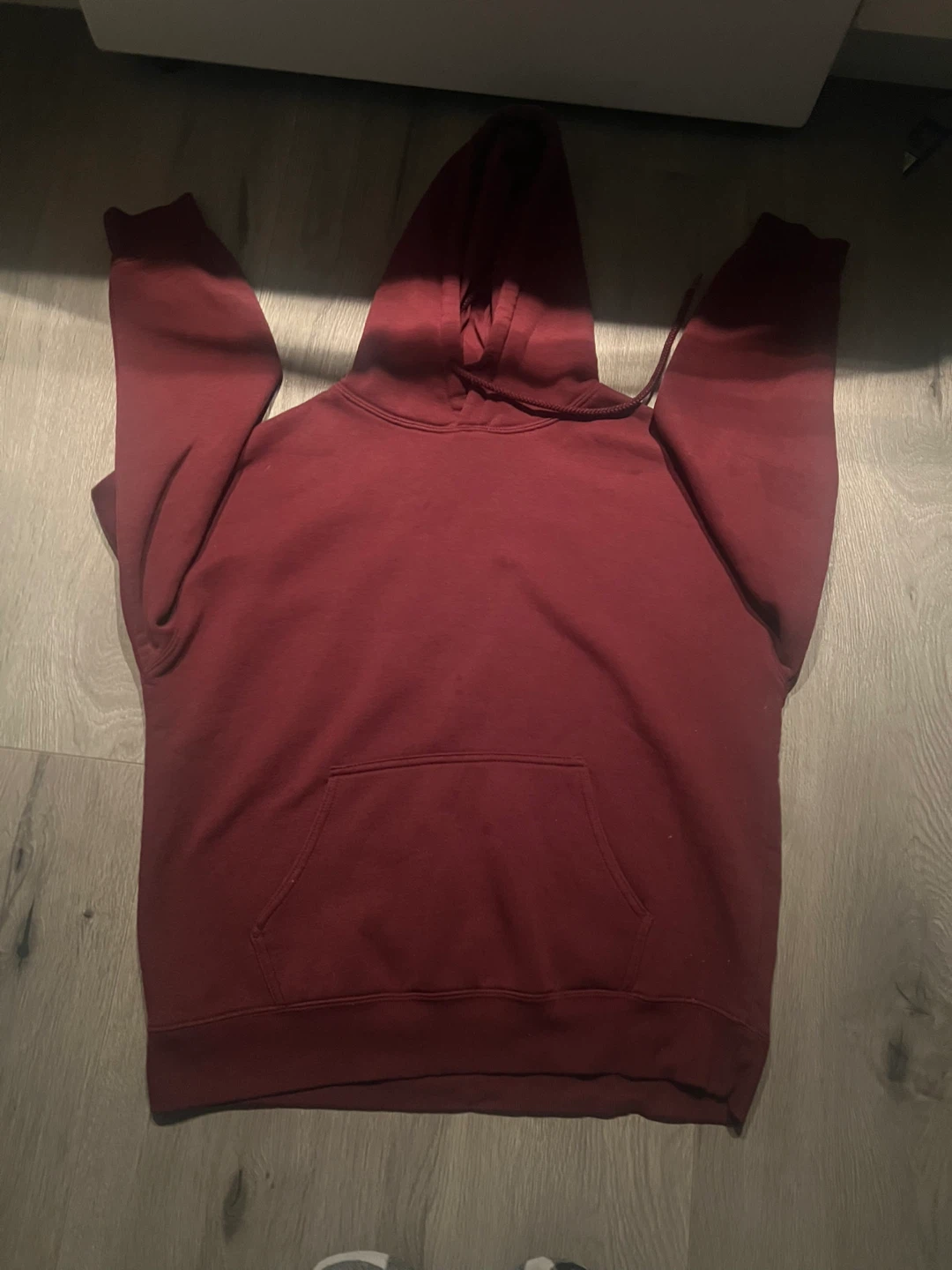 Fashion Nova Burgundy Hoodie