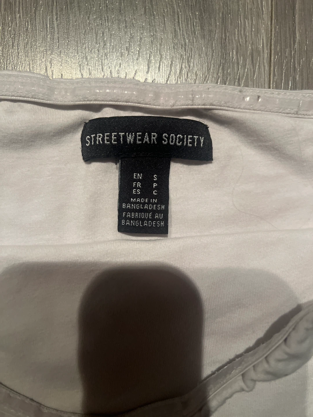 Streetwear Society White Tube Top - Size S - photo 2