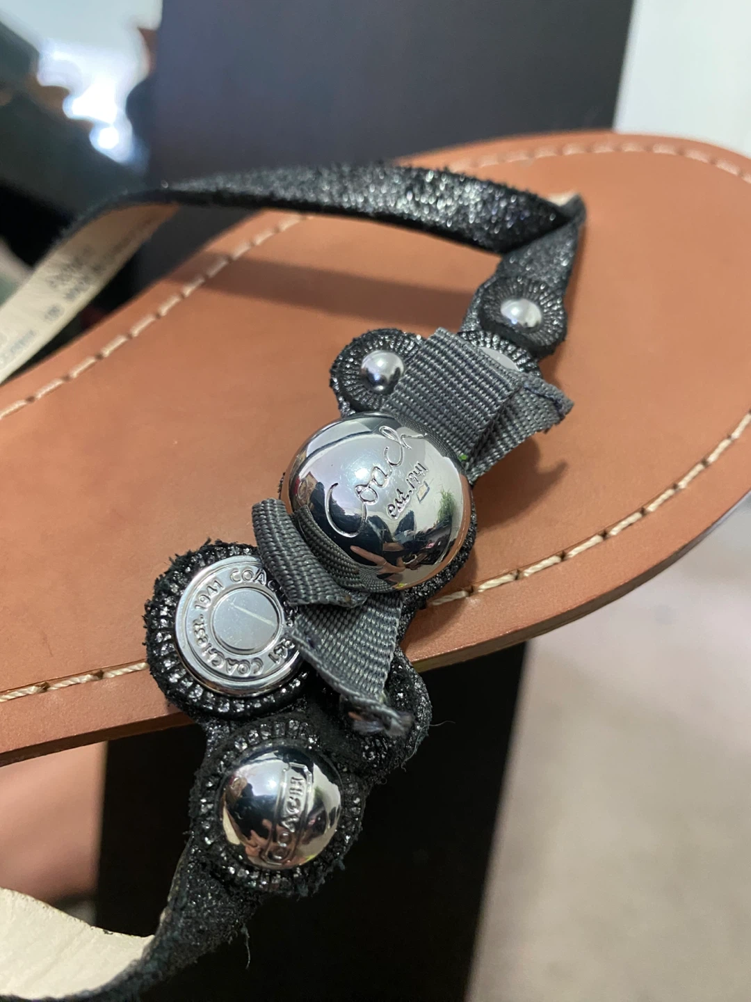 Coach "Oceanna" Thong Sandals - photo 2