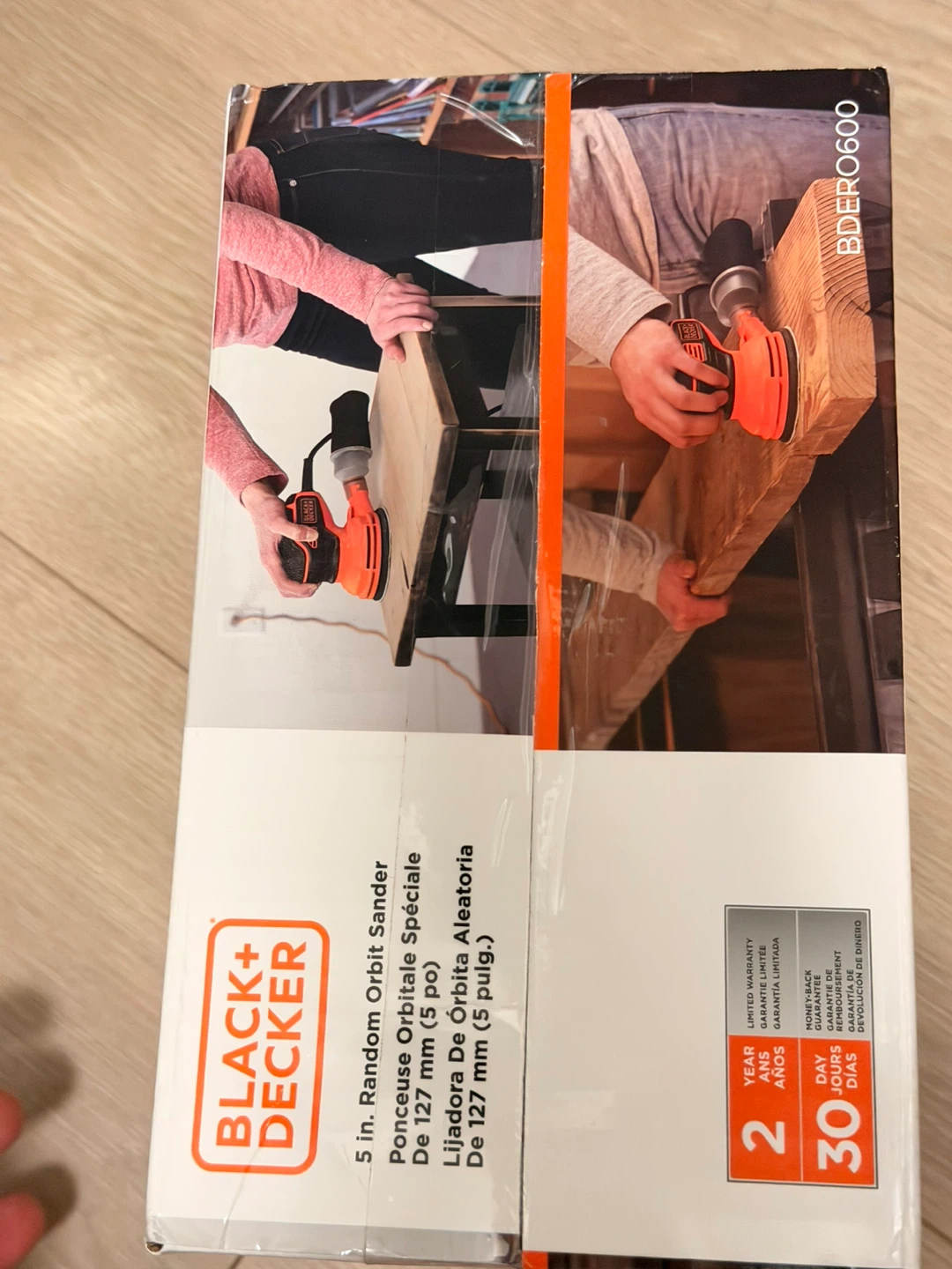 Black+Decker 5 in. Random Orbit Sander BDERO600 - photo 5