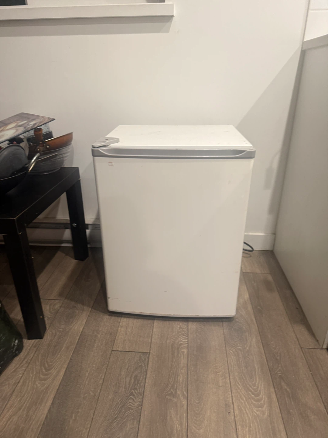 White Mini Fridge