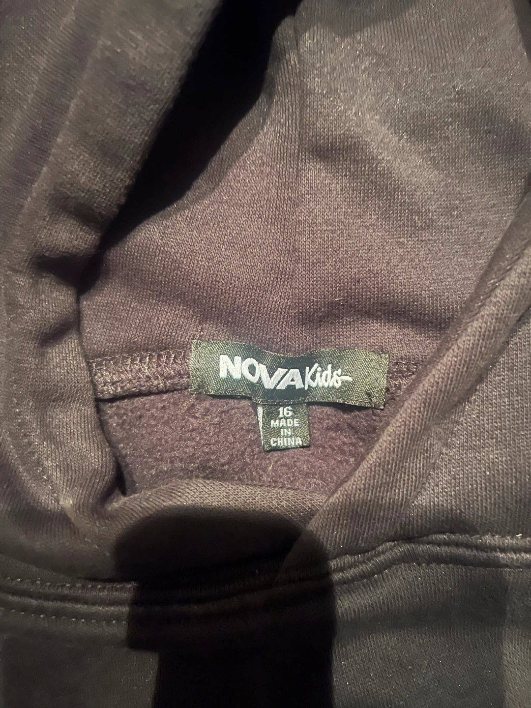 Nova Kids Black Hoodie Size extra large kids - photo 2