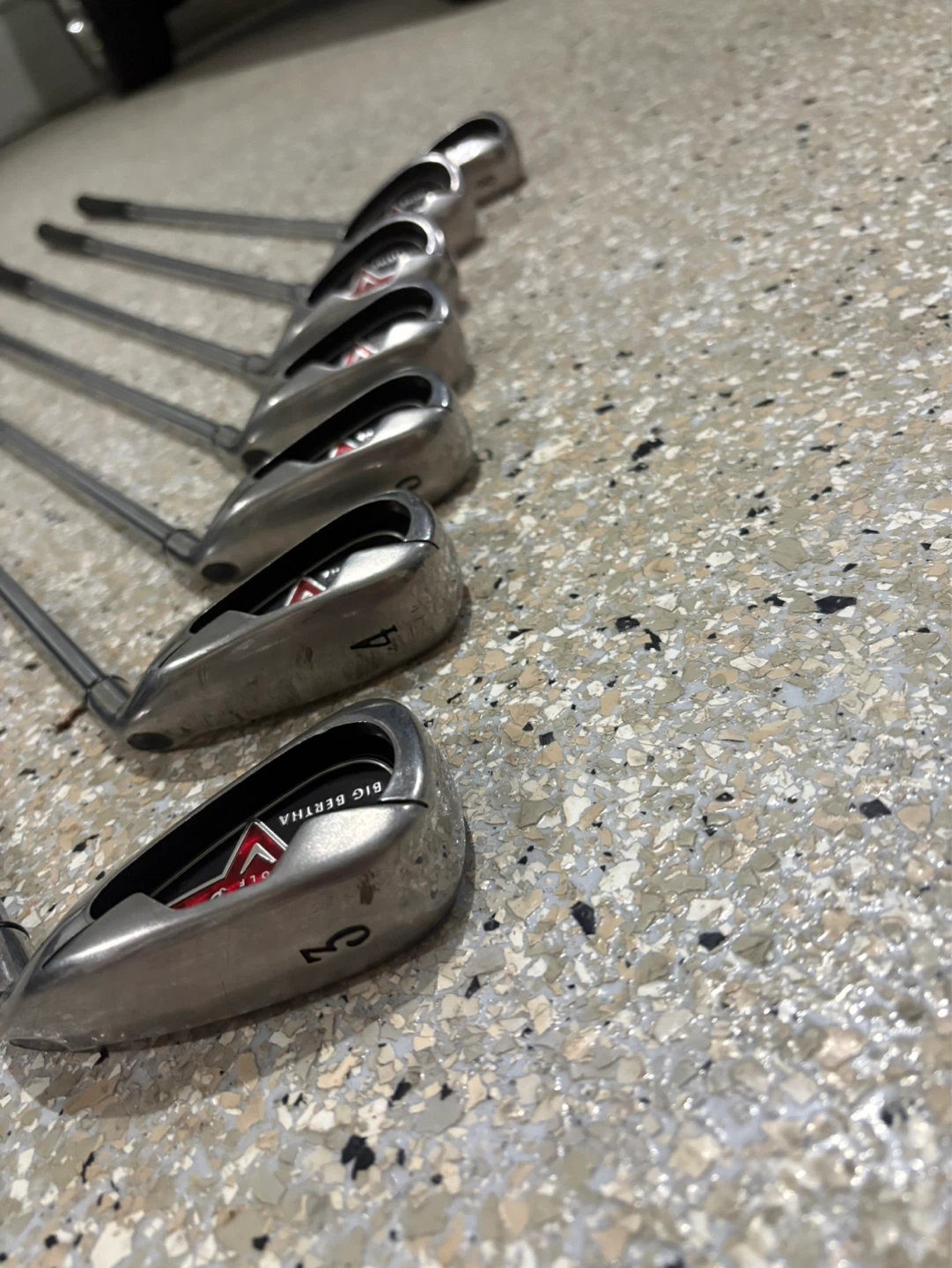 Callaway Big Bertha 3-PW Iron Set Golf Clubs - photo 3