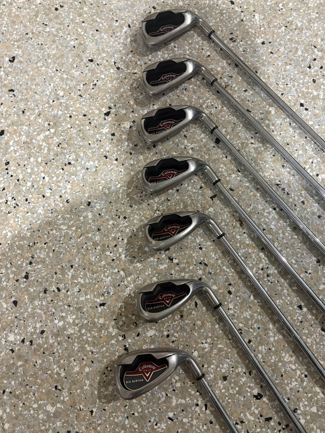 Callaway Big Bertha 3-PW Iron Set Golf Clubs - photo 2