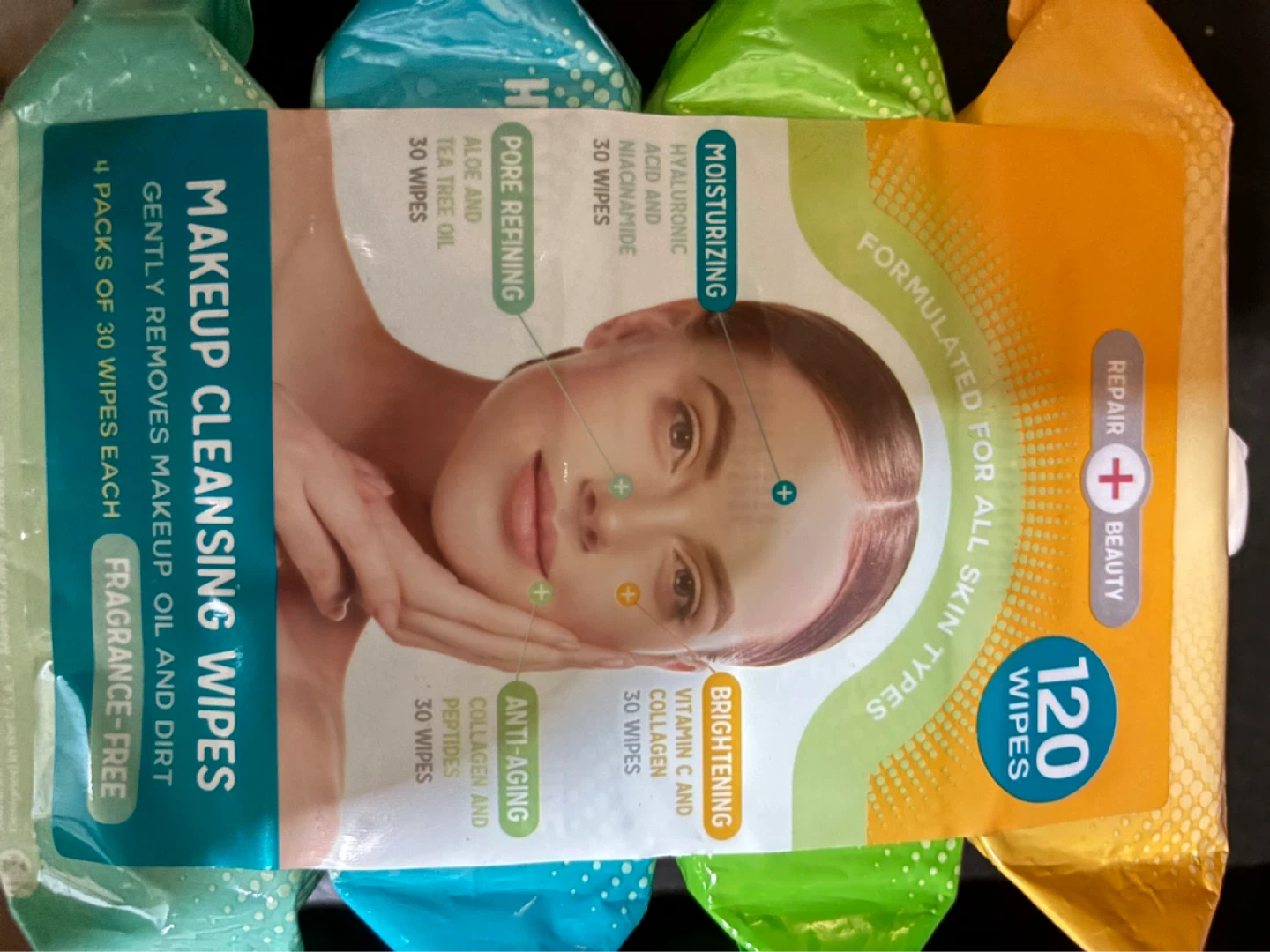 NEW Makeup Cleansing Wipes - 120 Count Fragrance-Free