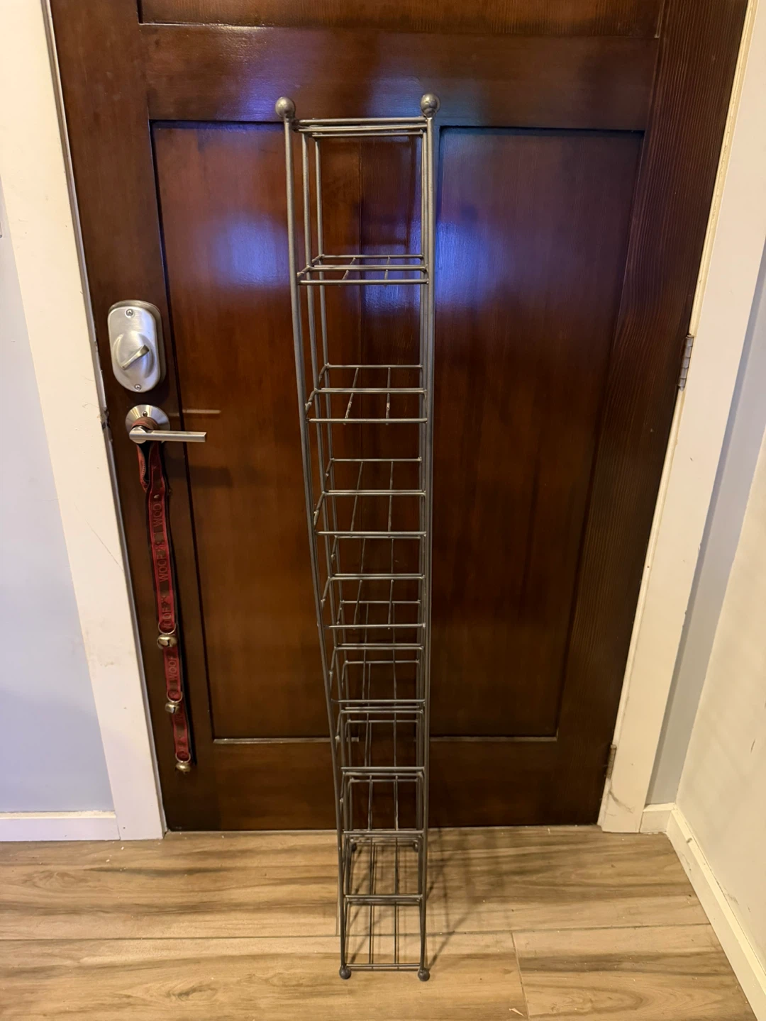 Tall Metal Wire Display Shelf / Rack - photo 2