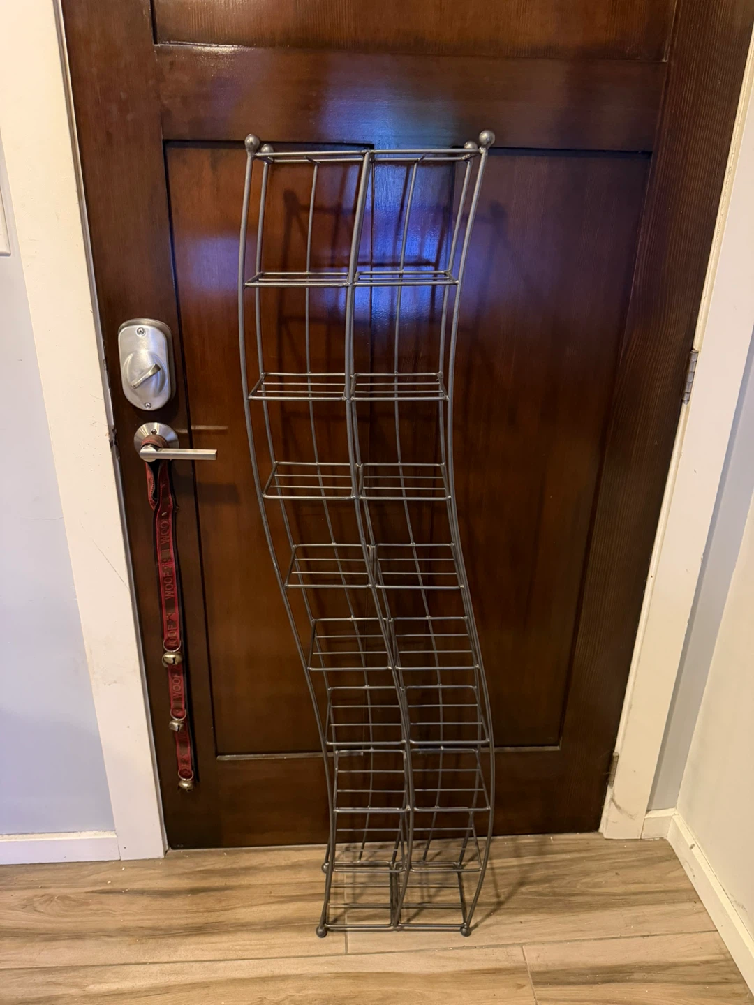 Tall Metal Wire Display Shelf / Rack