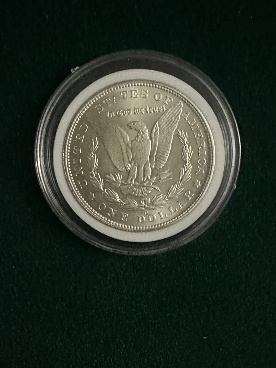 1885 Morgan Silver Dollar Coin - photo 2