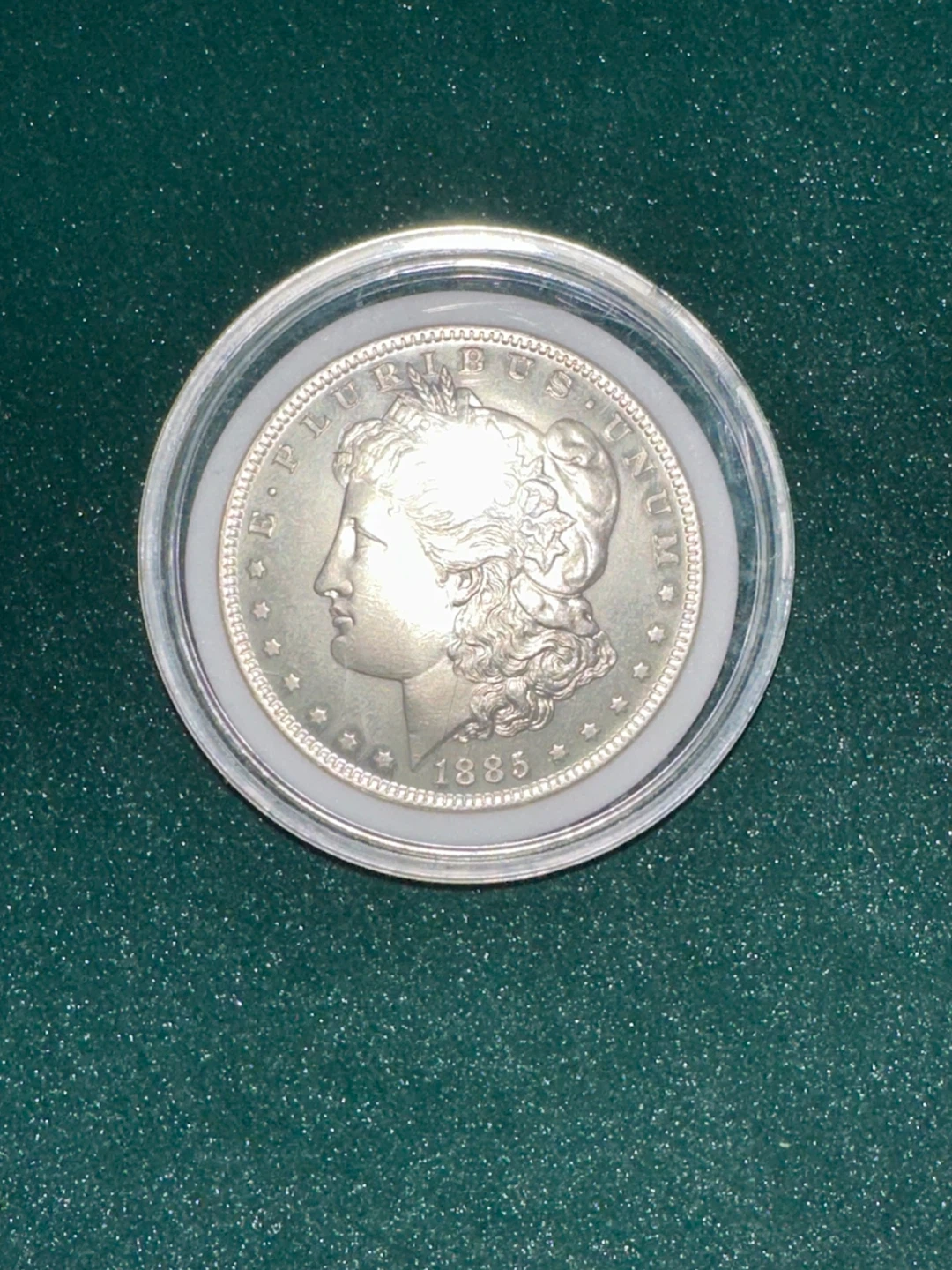 1885 Morgan Silver Dollar Coin