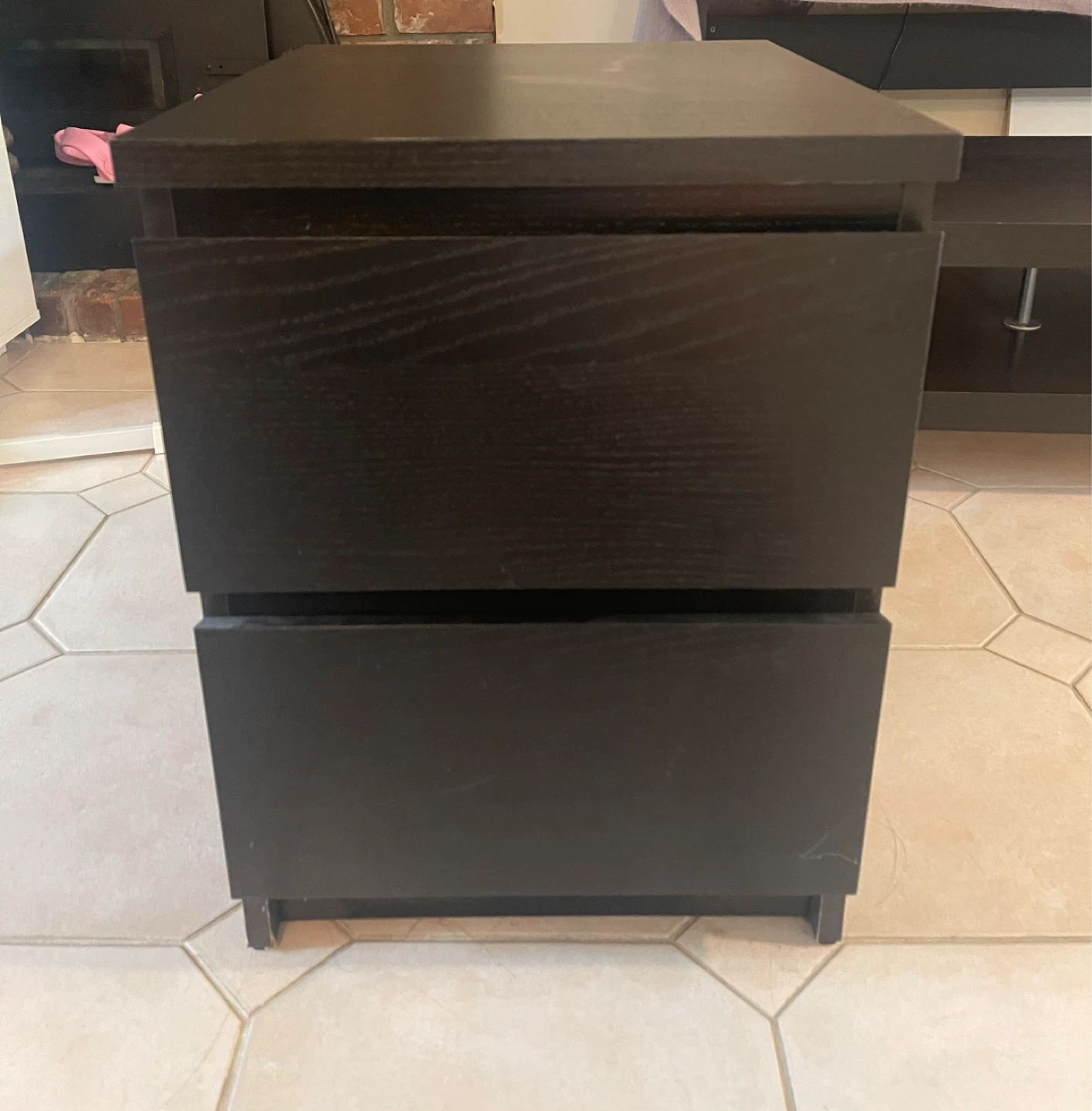 Dark Brown TV Stand / Entertainment Unit - photo 3