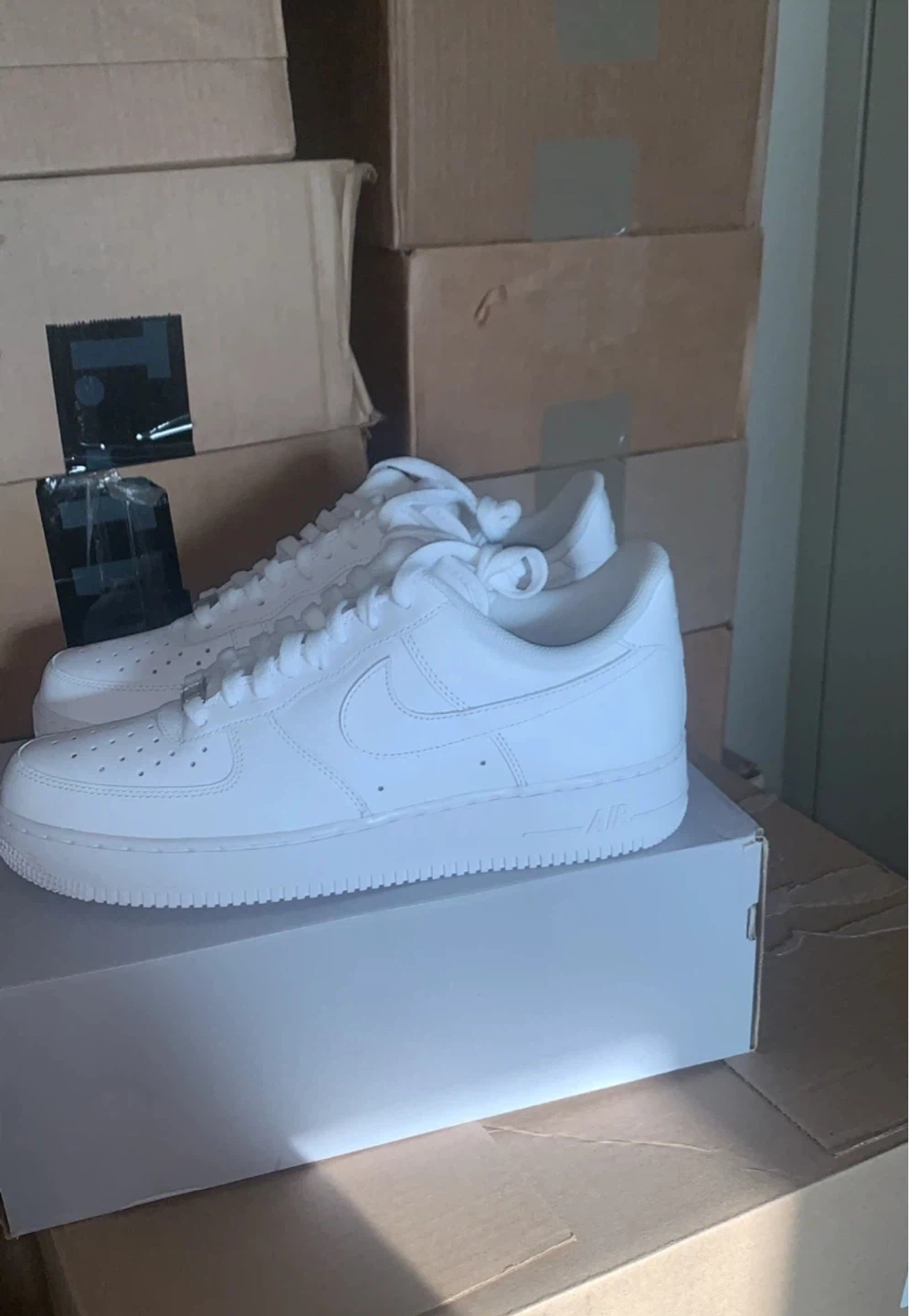 Nike Air Force 1 '07 Men's Shoes White Size 10.5 - photo 2