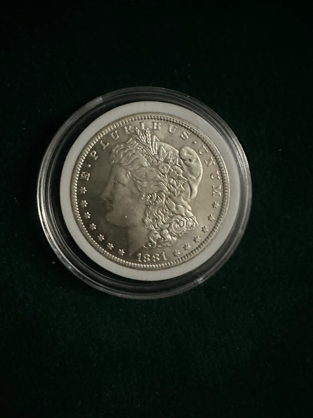 1881 Morgan Silver Dollar Coin