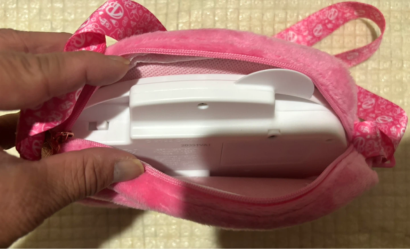 Pink My Melody Plush Shoulder Bag - photo 3