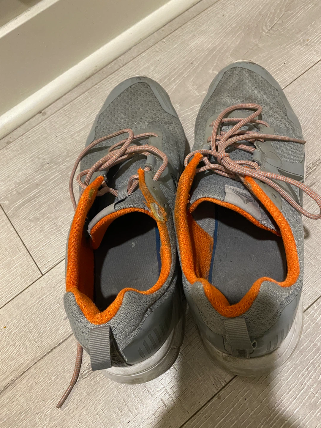 Reebok Men's Running Shoes Size 11.5 Grey/Orange - photo 3