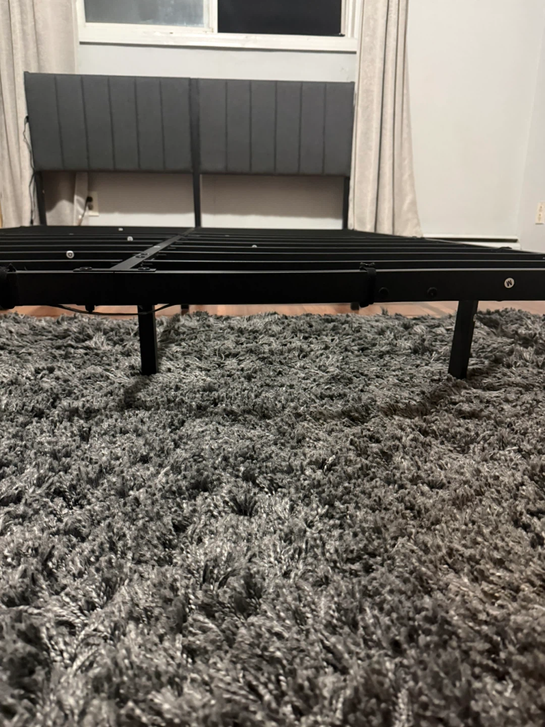 Queen Bed Frame w/ Upholstered Headboard - photo 5