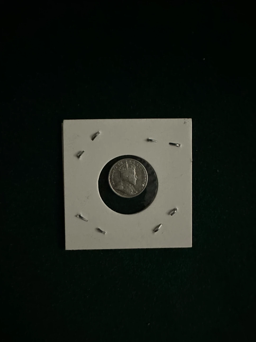 1910 5cents Canadian silver coin. - photo 2