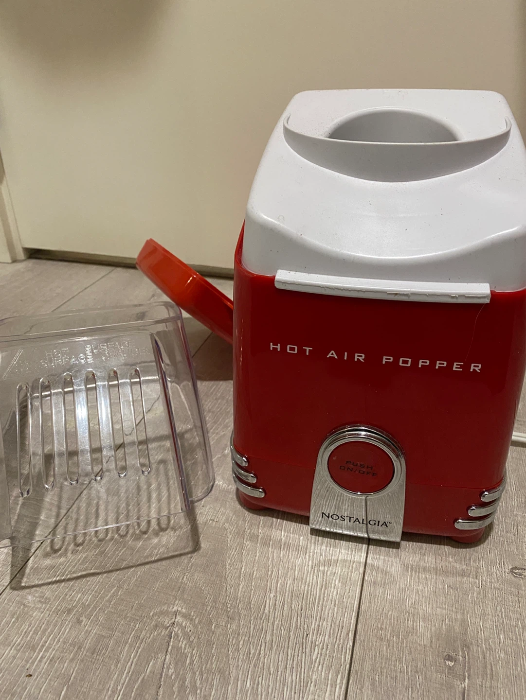 Nostalgia Red Hot Air Popcorn Popper - photo 2