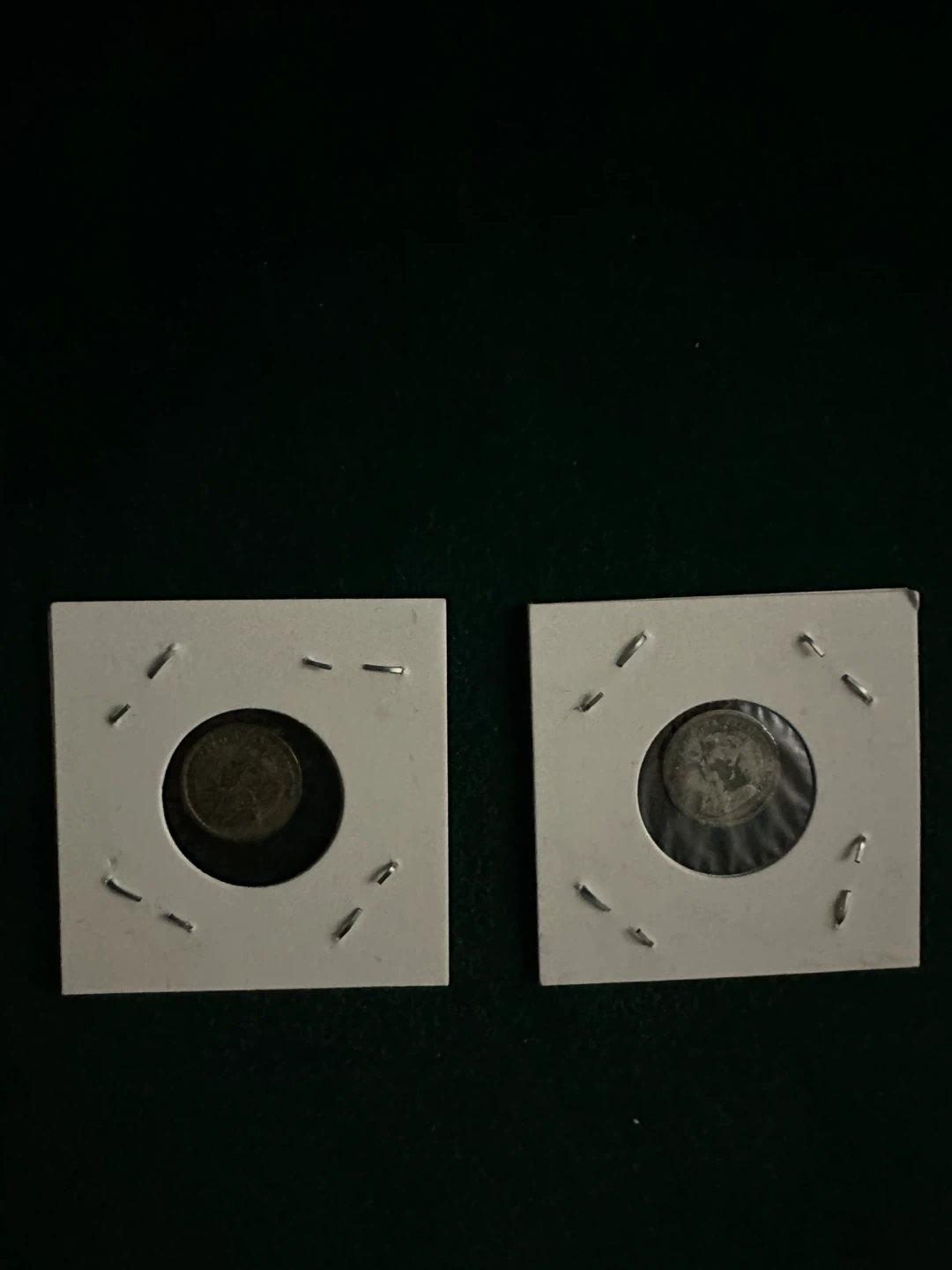 2 5cents Canadian silver coin - photo 2
