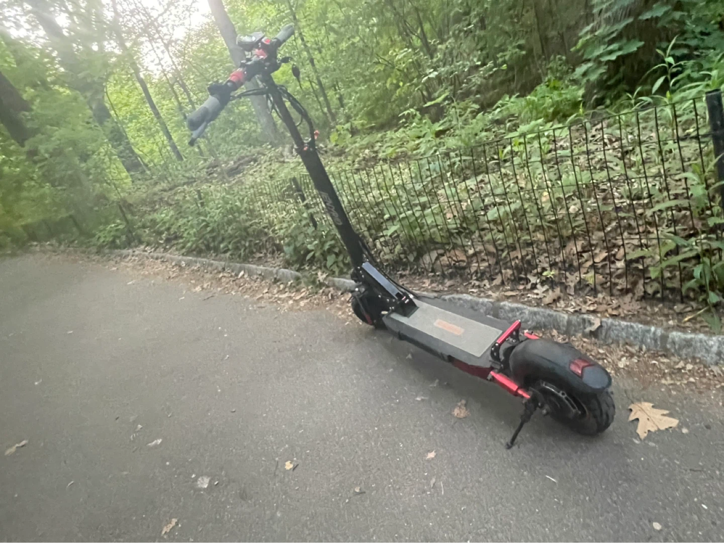 Electric Scooter with Red Accents - photo 5