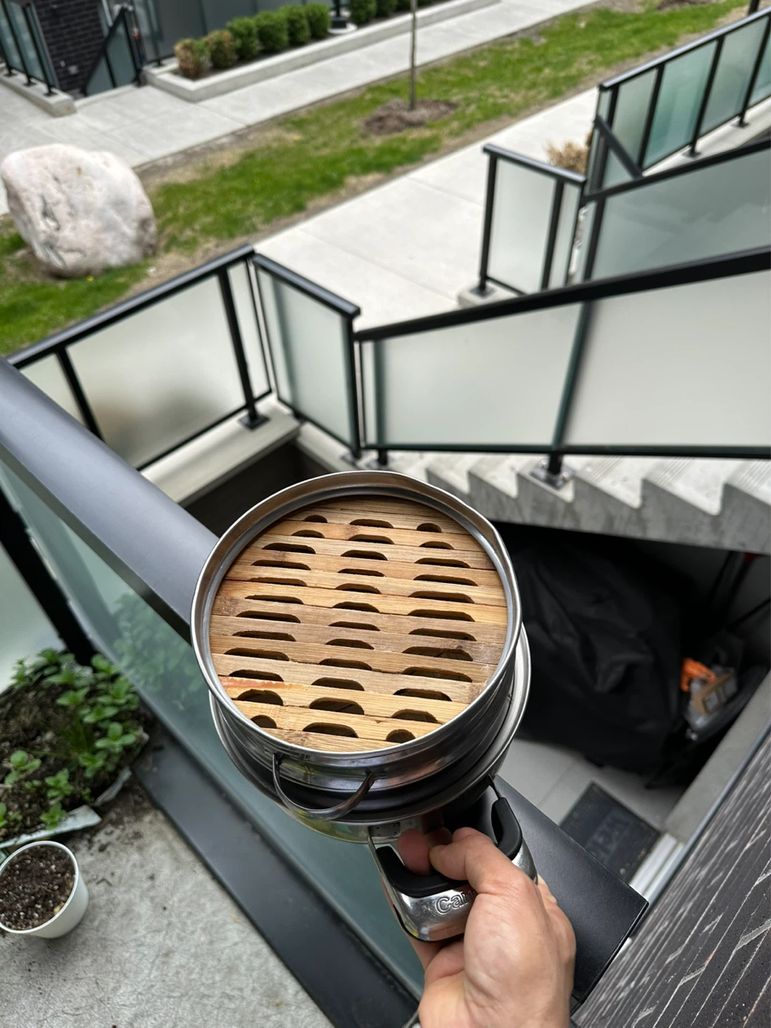 Carrera Stainless Steel Pot Steamer with Bamboo Lid - photo 2
