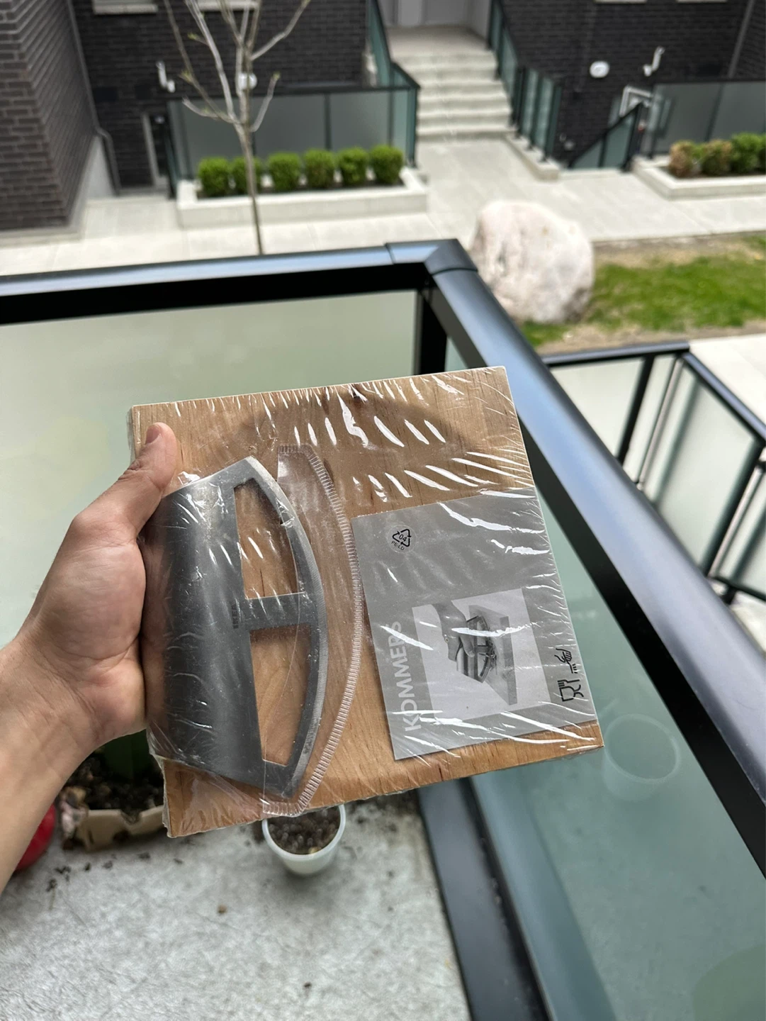 IKEA KOMMERS Wood & Metal Cheese Slicer