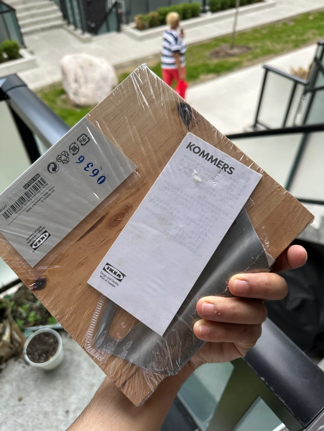 IKEA KOMMERS Wood & Metal Cheese Slicer - photo 4