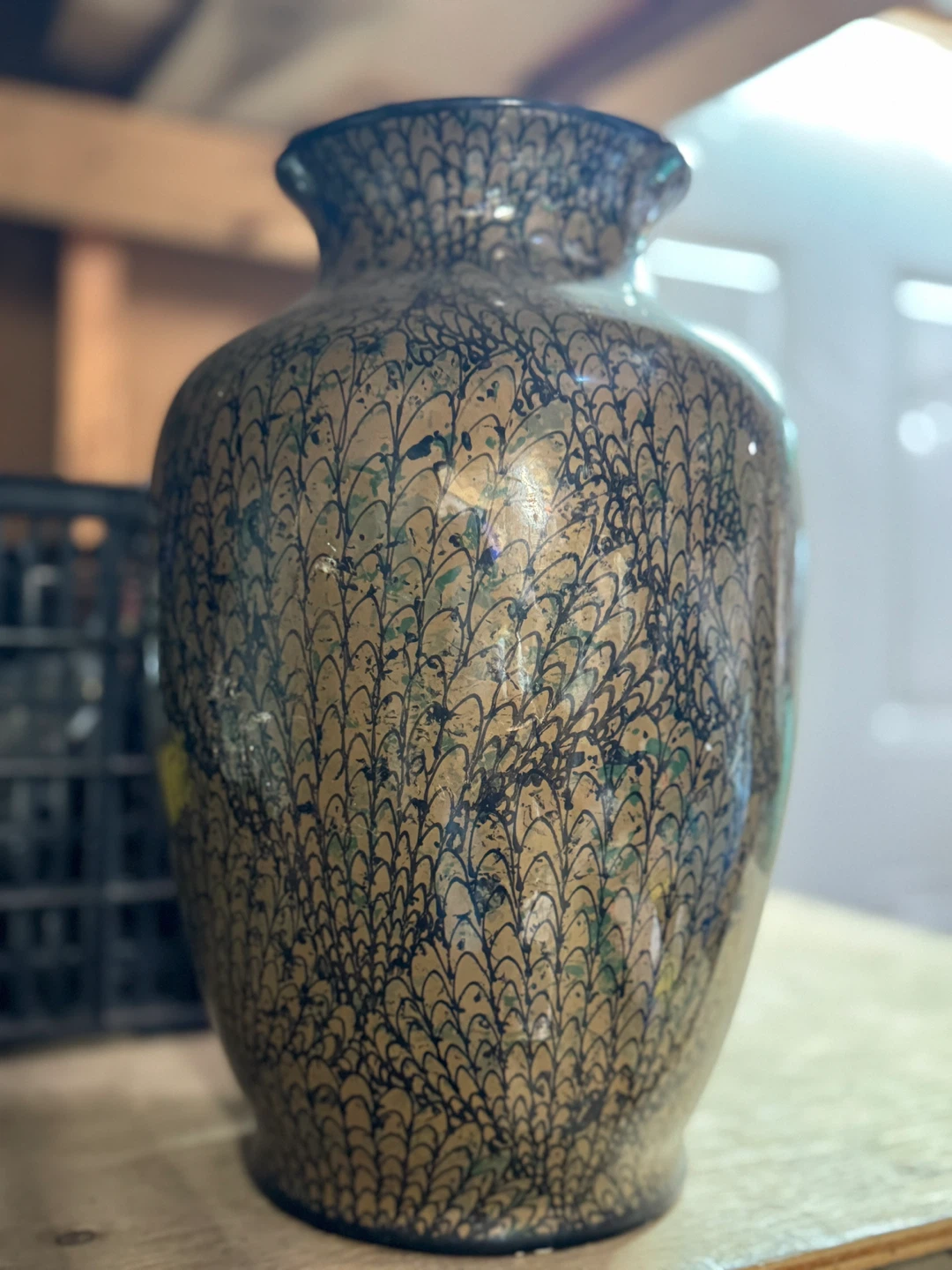 Decorative Vase - Gold & Black Pattern  $10 for one - photo 2