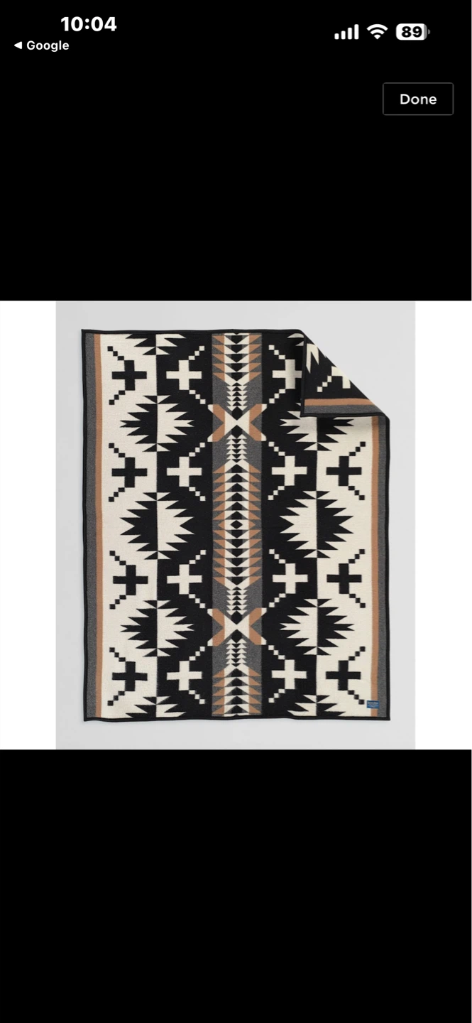 Pendleton Wool Blanket - Harding Black