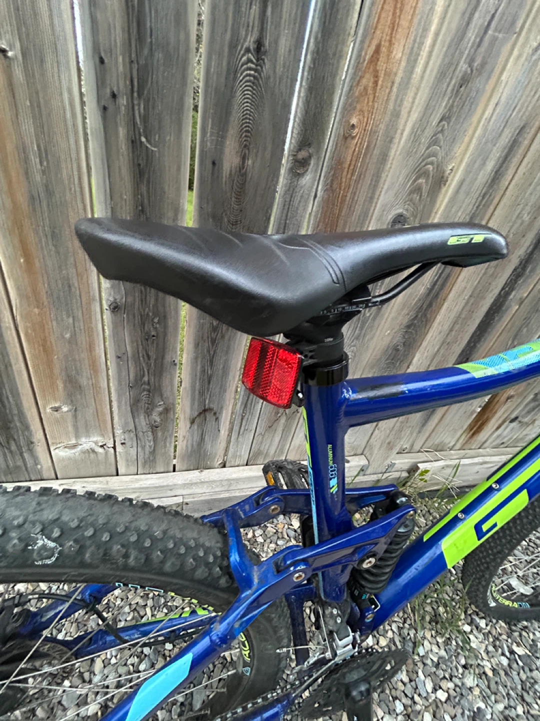 GT Avalanche Comp Full Suspension Mountain Bike - Blue/Green - photo 5