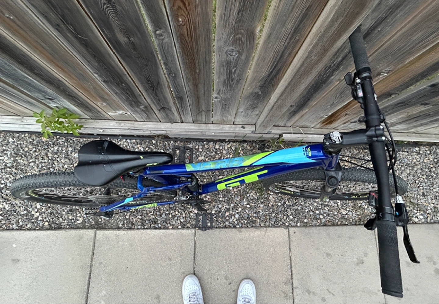 GT Avalanche Comp Full Suspension Mountain Bike - Blue/Green - photo 3