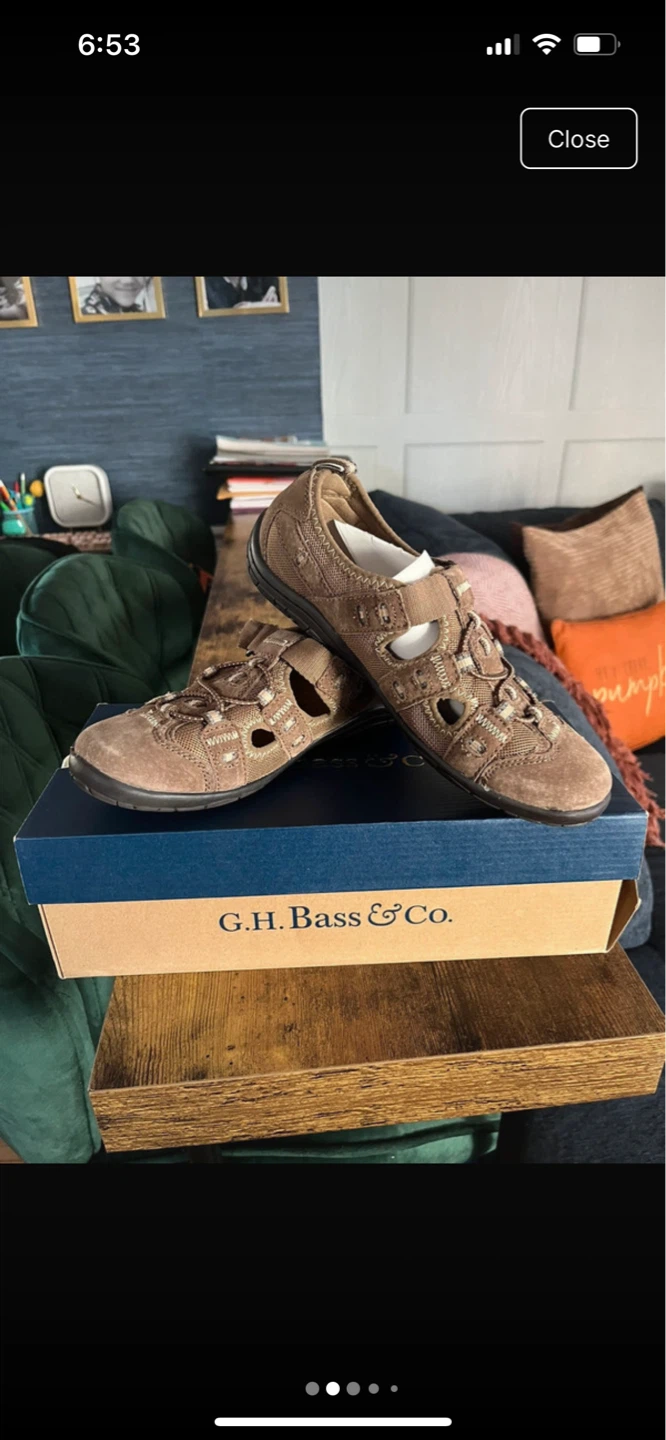 G.H. Bass & Co. Brown Suede Sandals - photo 2