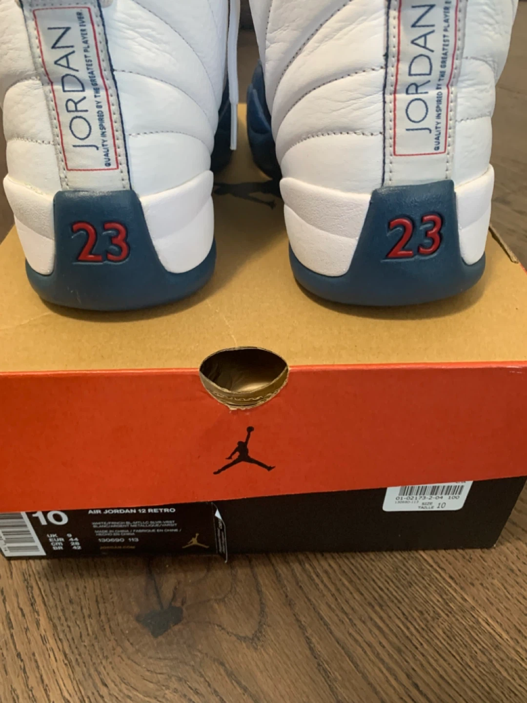 Air Jordan 12 Retro "Flu Game" Sneakers - photo 4