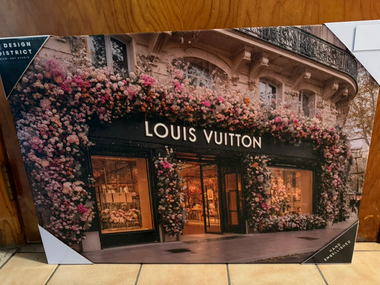 Louis Vuitton Paris Store & Eiffel Tower Wall Art - photo 2