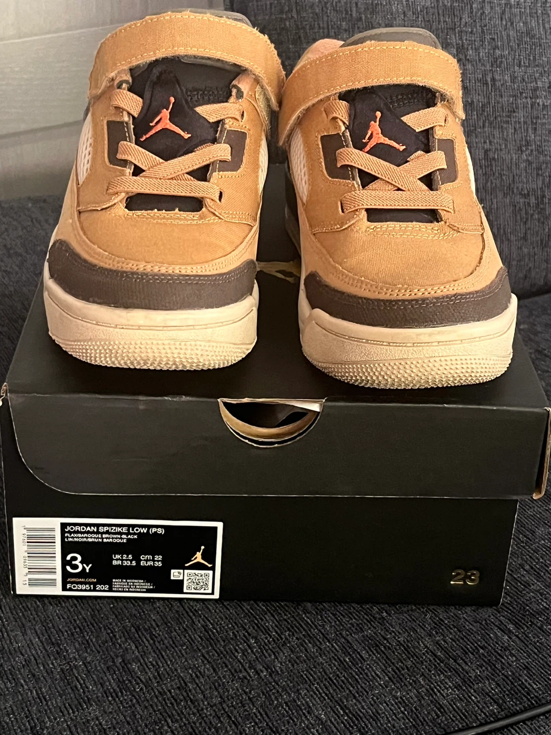 Jordan Spizike Low (PS) Big Kid Shoes - Size 3Y