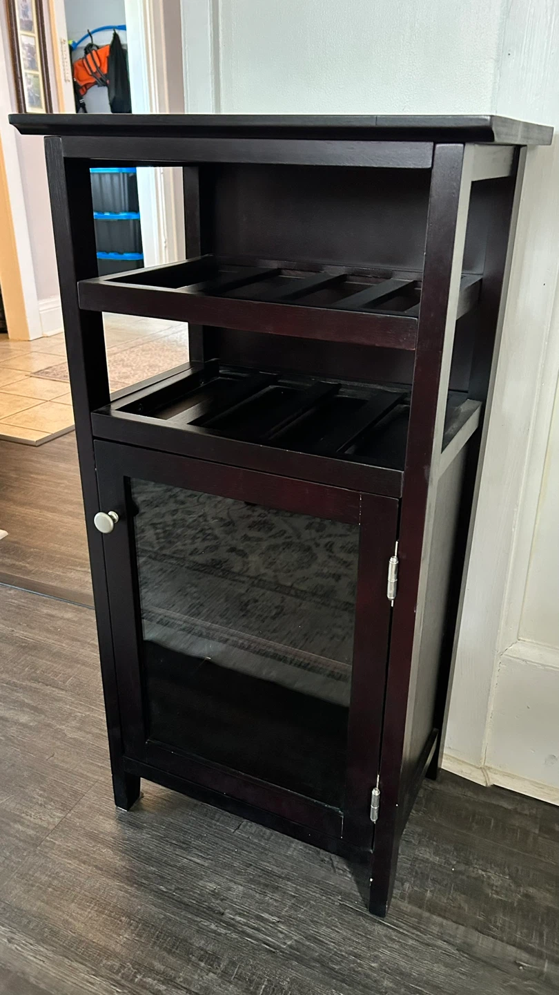 Winsome Wood Alta Wine Cabinet