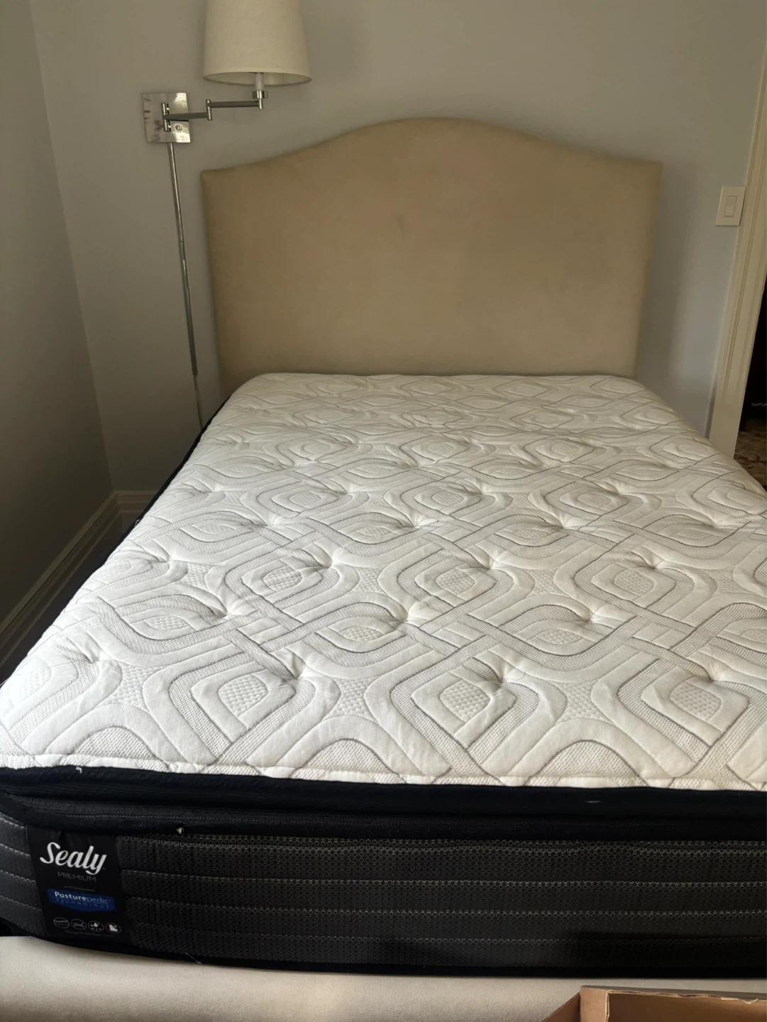 Pottery Barn Full Size Bed with Sealy Mattress