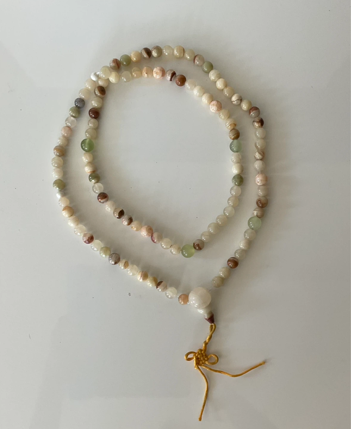 Vintage Beaded Necklace with Tassel - photo 2