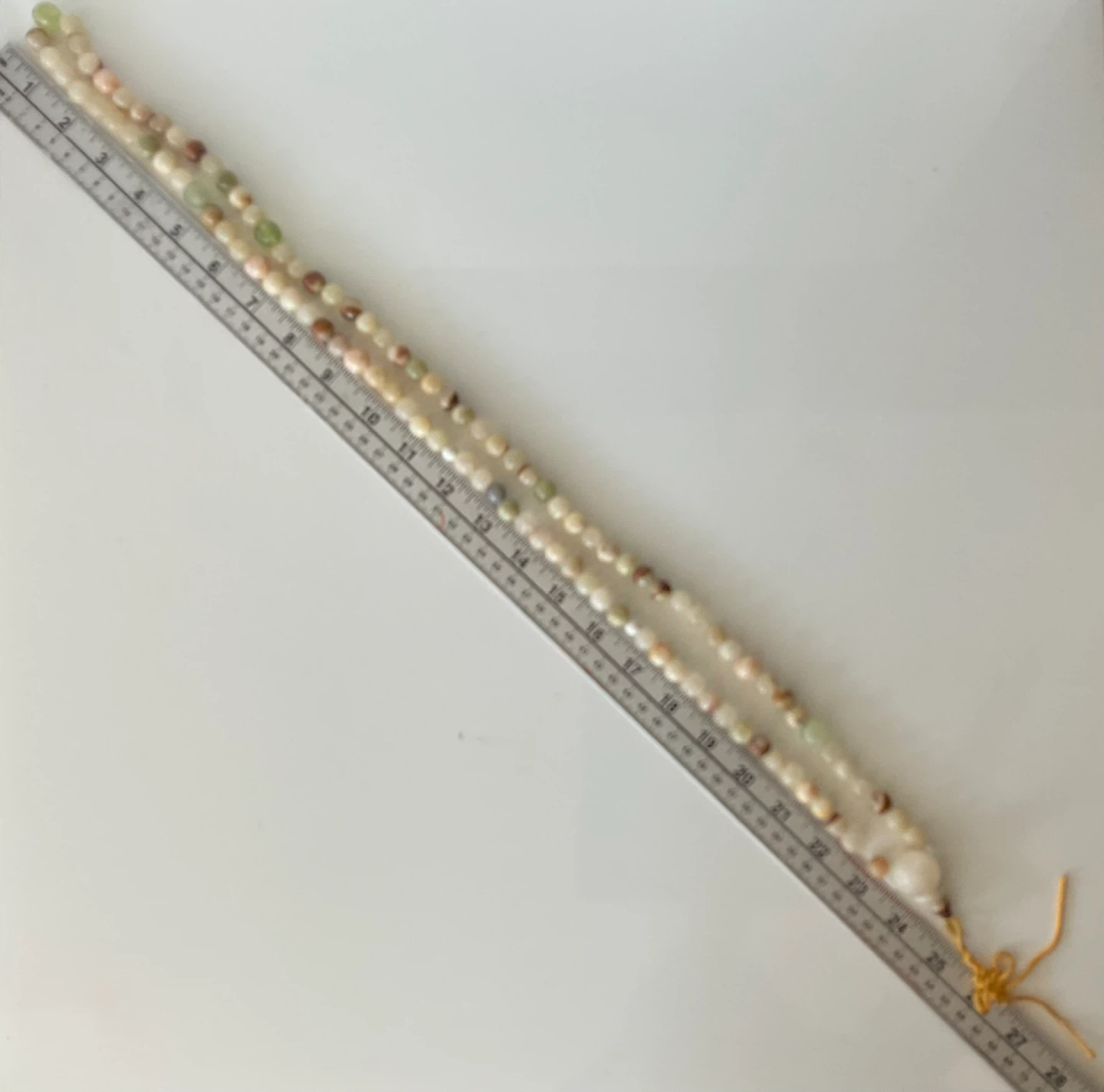 Vintage Beaded Necklace with Tassel - photo 4