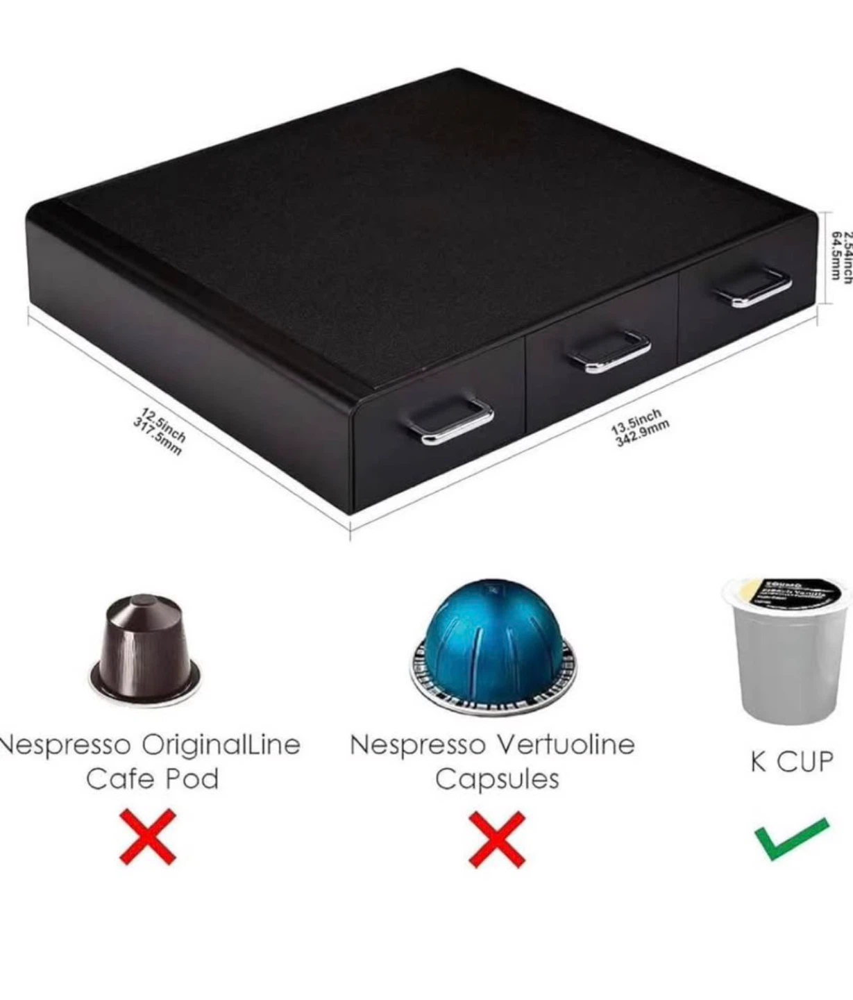 K-Cup Coffee Pod Drawer Organizer - 36 Pod Capacity - photo 4