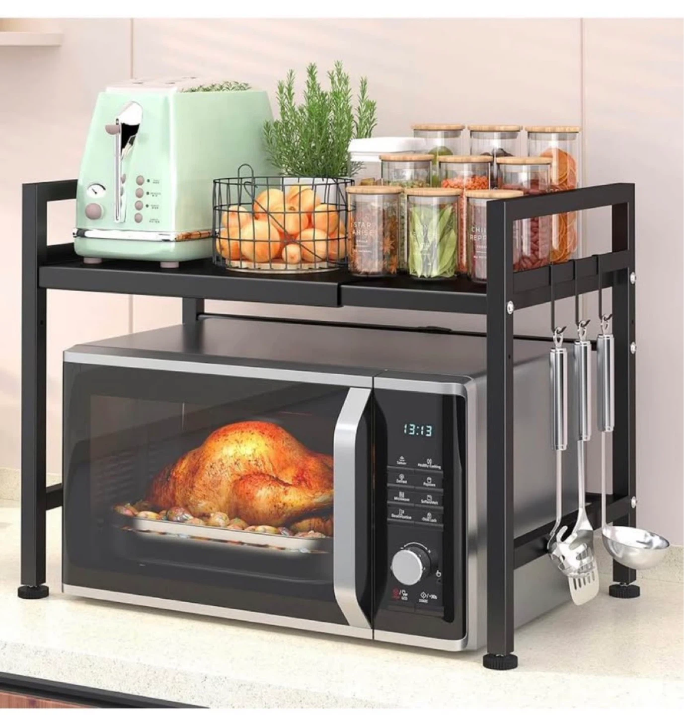Adjustable Microwave Stand - photo 2