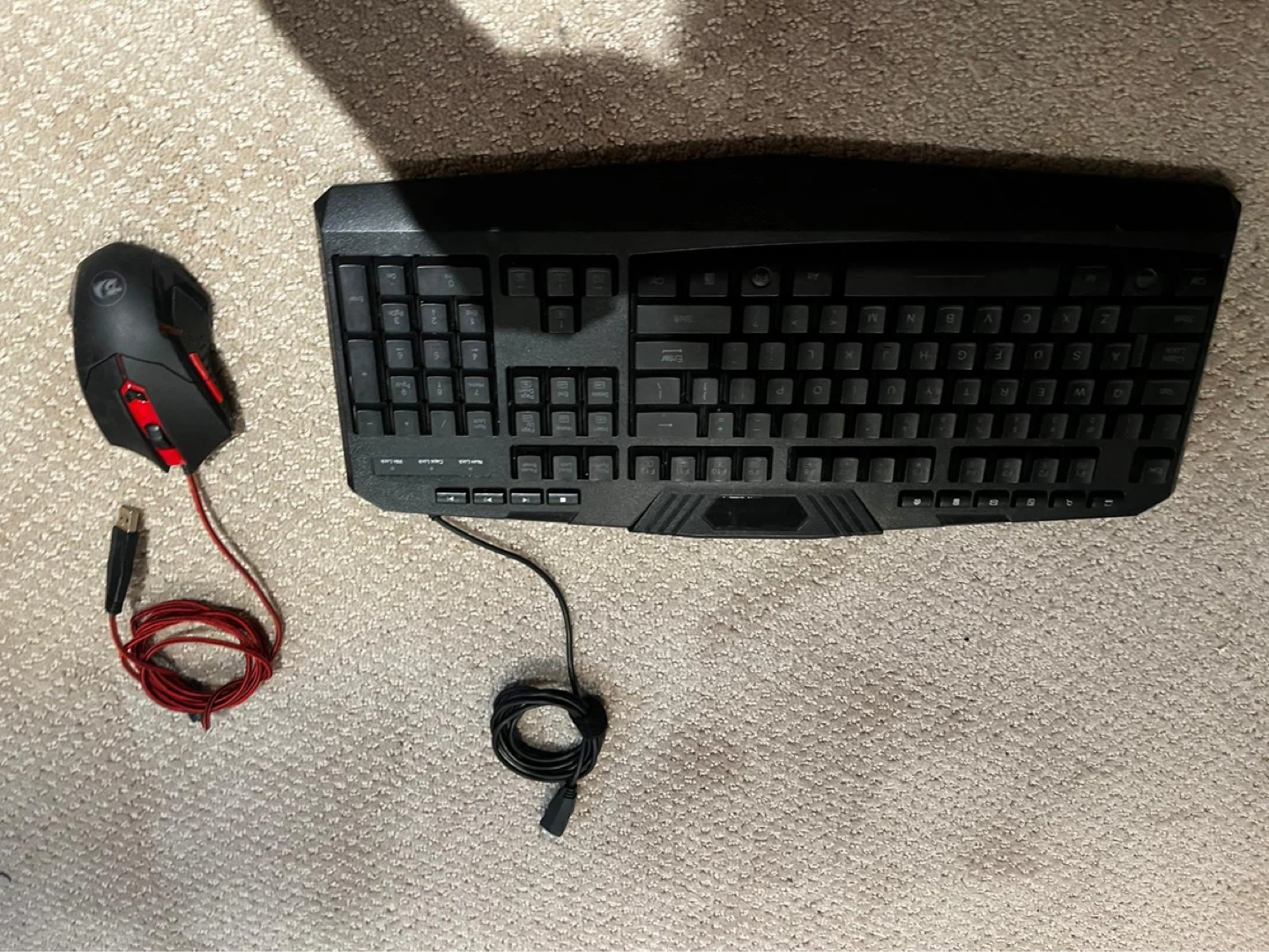 Redragon Keyboard, Mouse, and Mousepad Set - photo 4