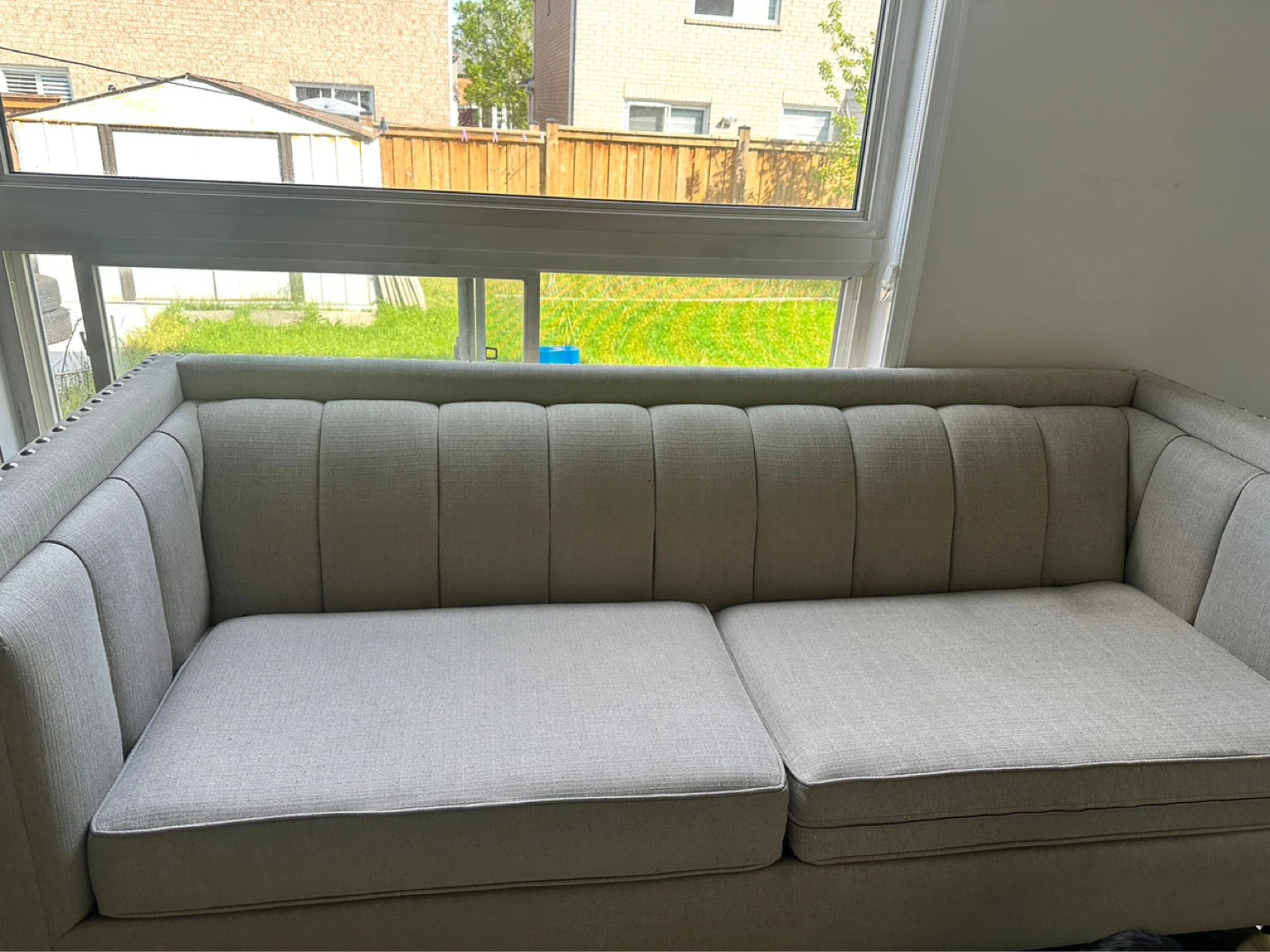 Light Grey 7 seater sofa in very good condition