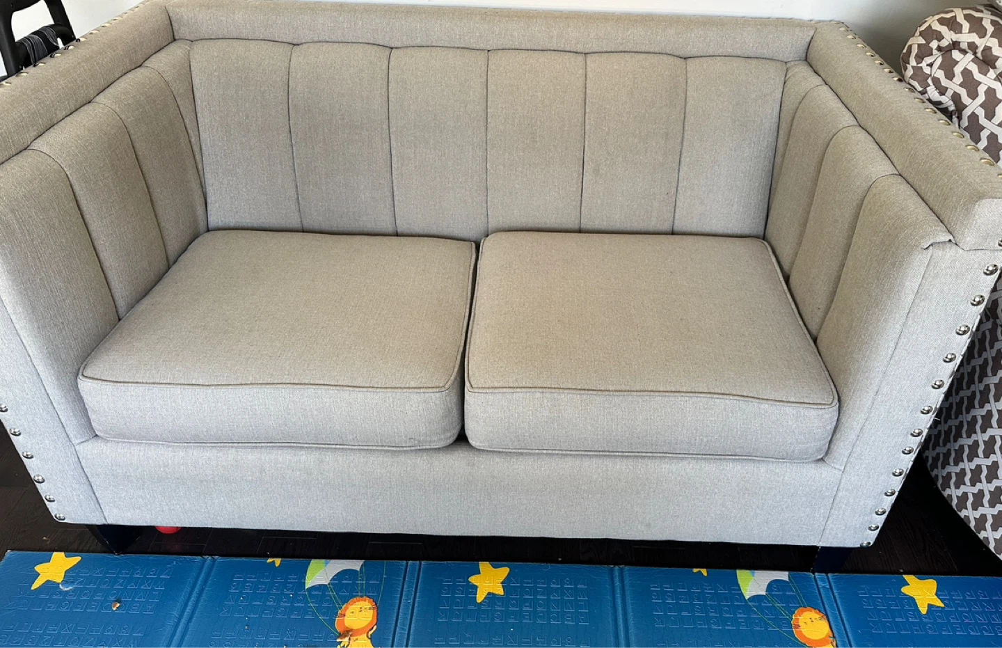 Light Grey 7 seater sofa in very good condition - photo 2