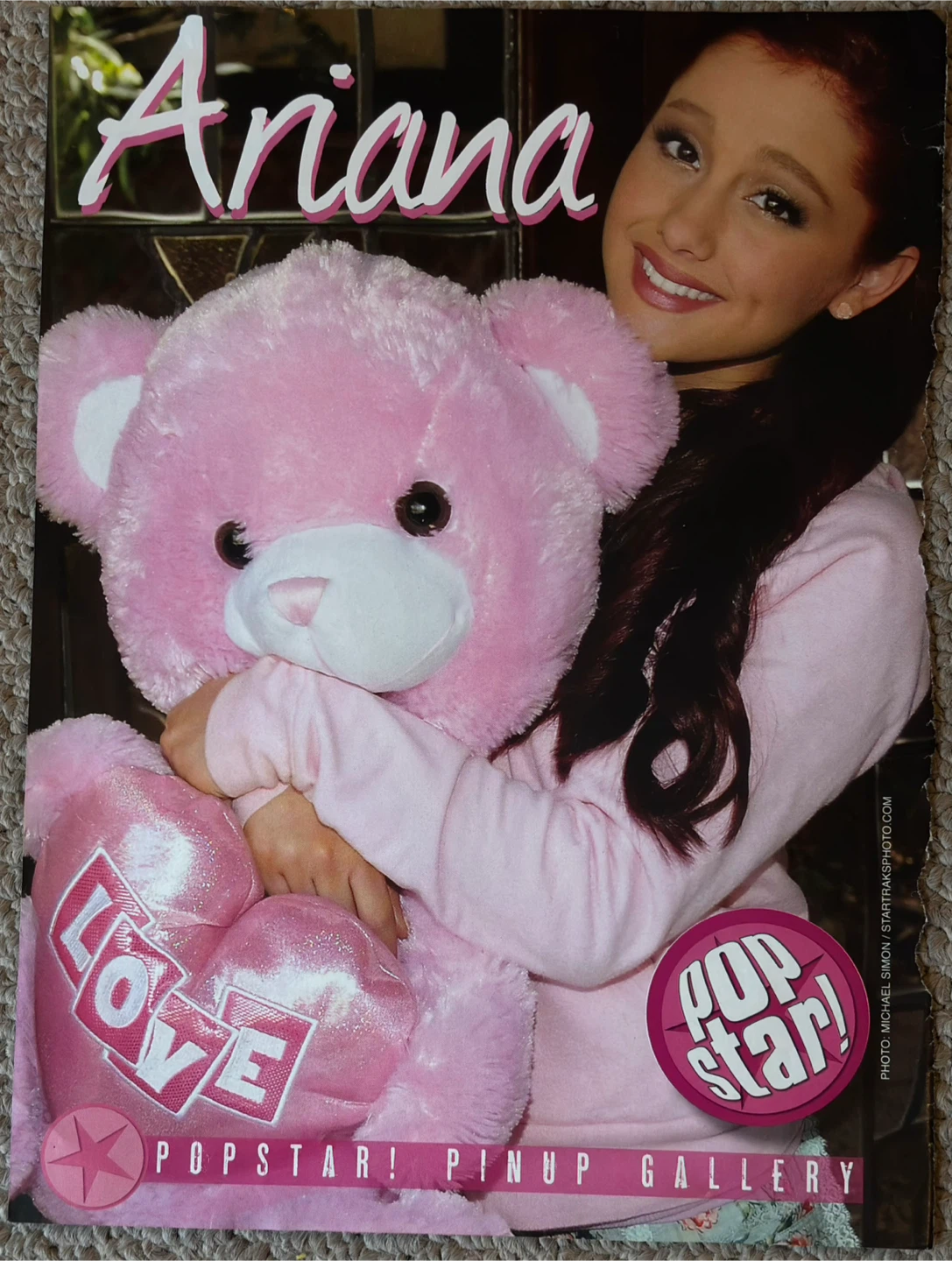 Ariana Grande Popstar Magazine Poster