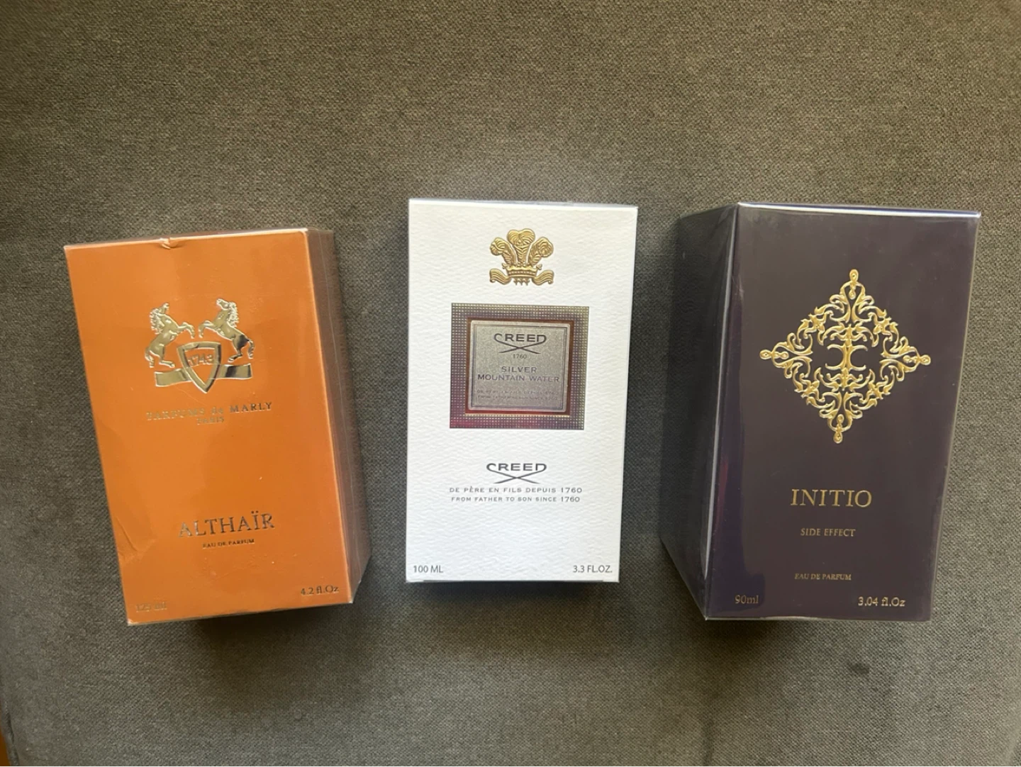 (New) designer colognes Creed, Parfums de Marley & Initio