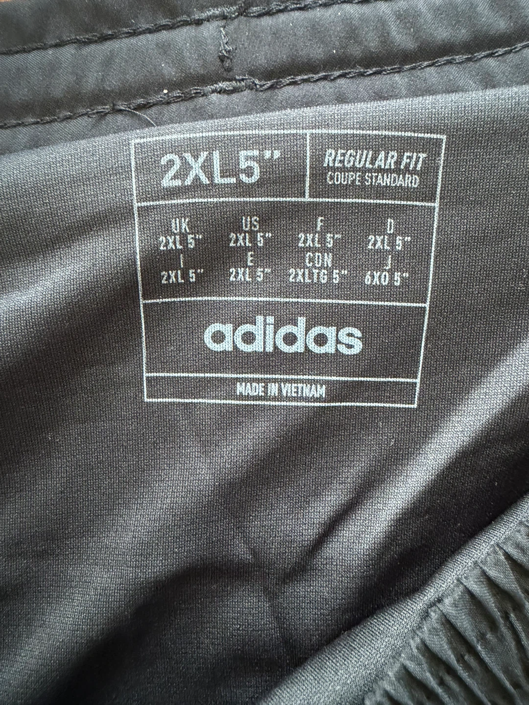 New Adidas Black Shorts 2XL - photo 2