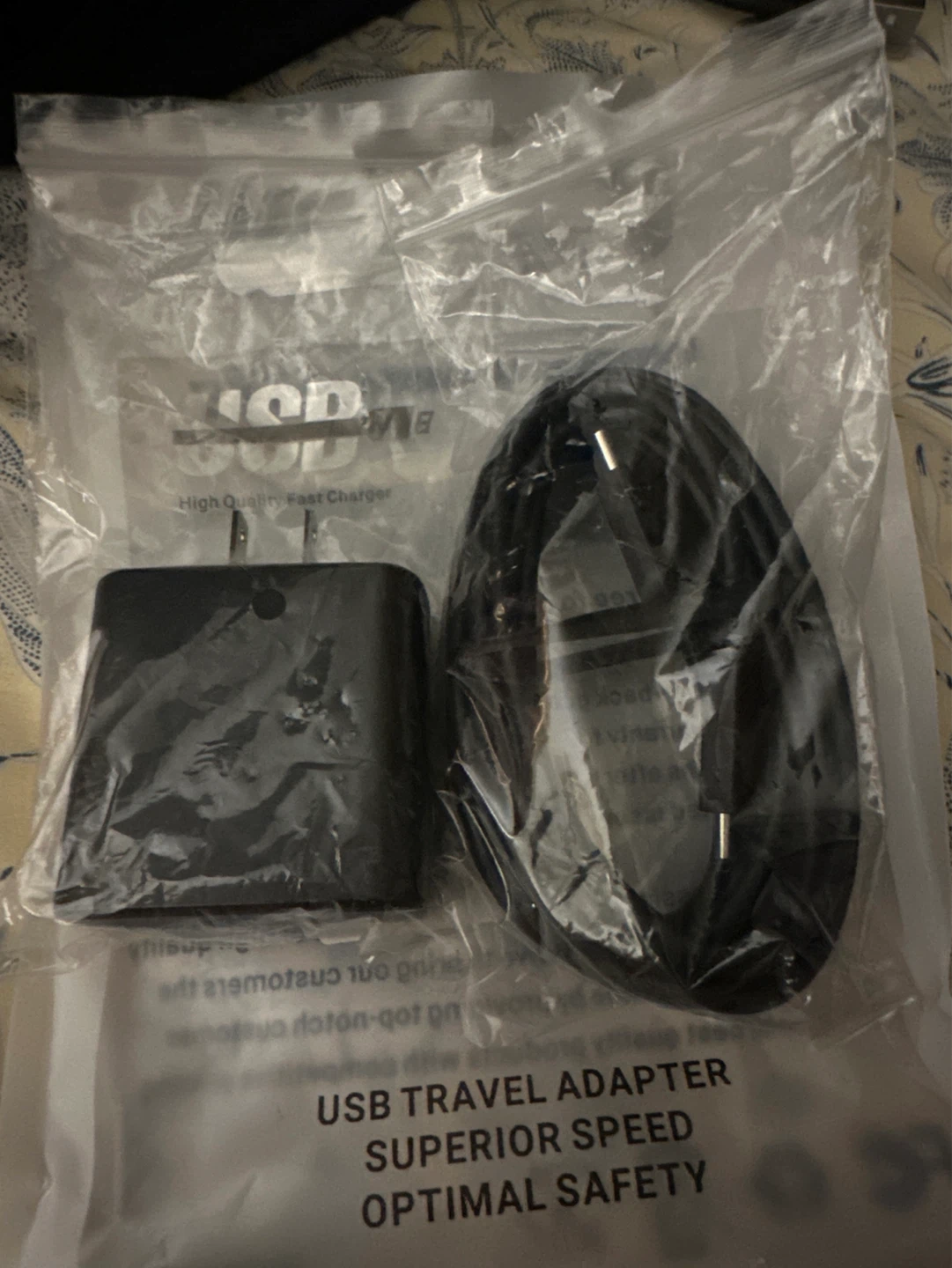 PD Fast Charger Travel Adapter 45W USB-C with Cable - photo 2